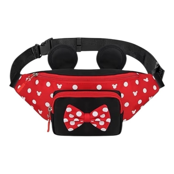 NWOT-DISYEE-MINNIE MOUSE BELT BAG/FANNIE PACK - Picture 1 of 8